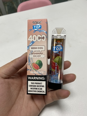 Pluma electrónica disponible luminosa de Vape de 21 cigarrillos 4000puffs de los sabores