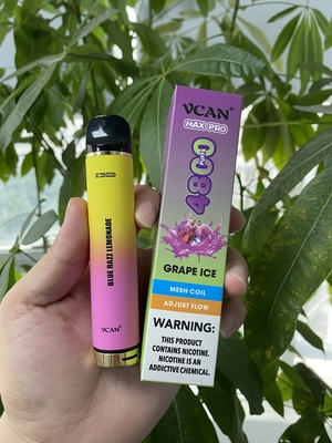 Pluma disponible máxima recargable de Vcan favorable Vape de 4800 ecigarettes electrónicos de los soplos 650mah