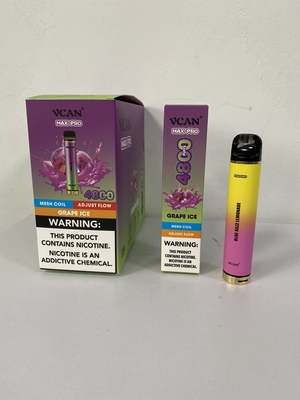 Pluma disponible máxima recargable de Vcan favorable Vape de 4800 ecigarettes electrónicos de los soplos 650mah